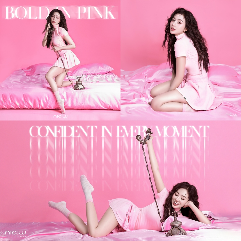 BOLD IN PINK